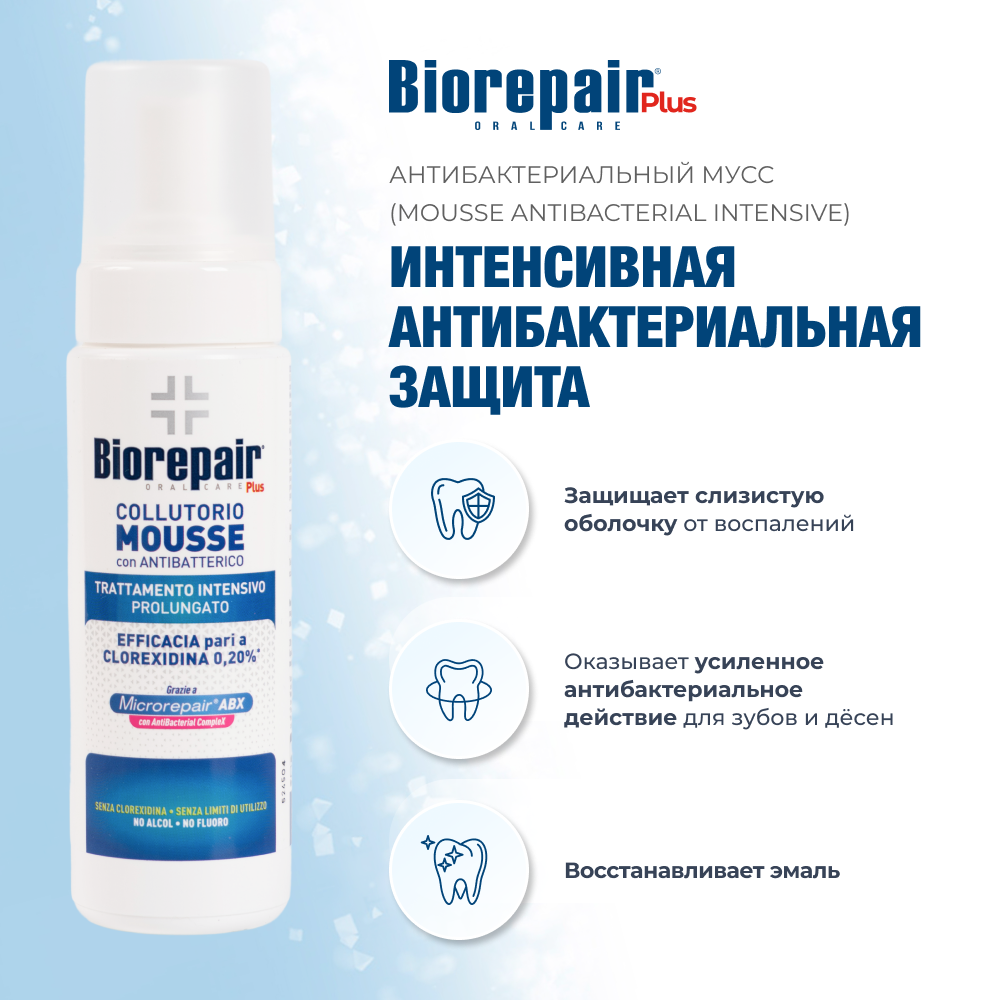 Биорепейр Плюс антибактериальная для полости рта