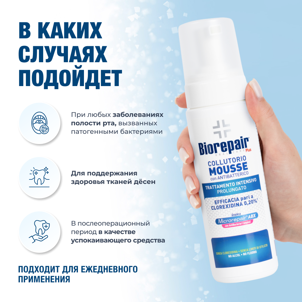 Биорепейр Плюс антибактериальная для полости рта