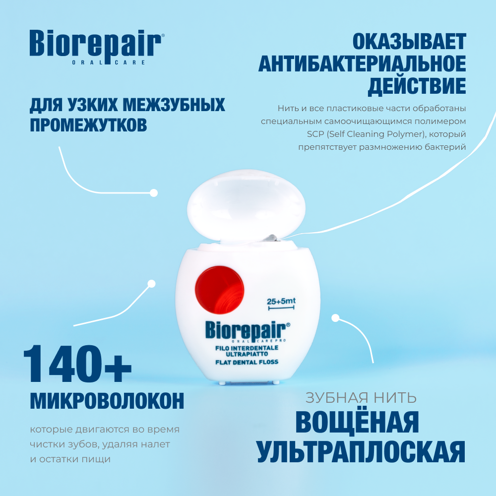 Биорепейр Вощёная ультра-плоская