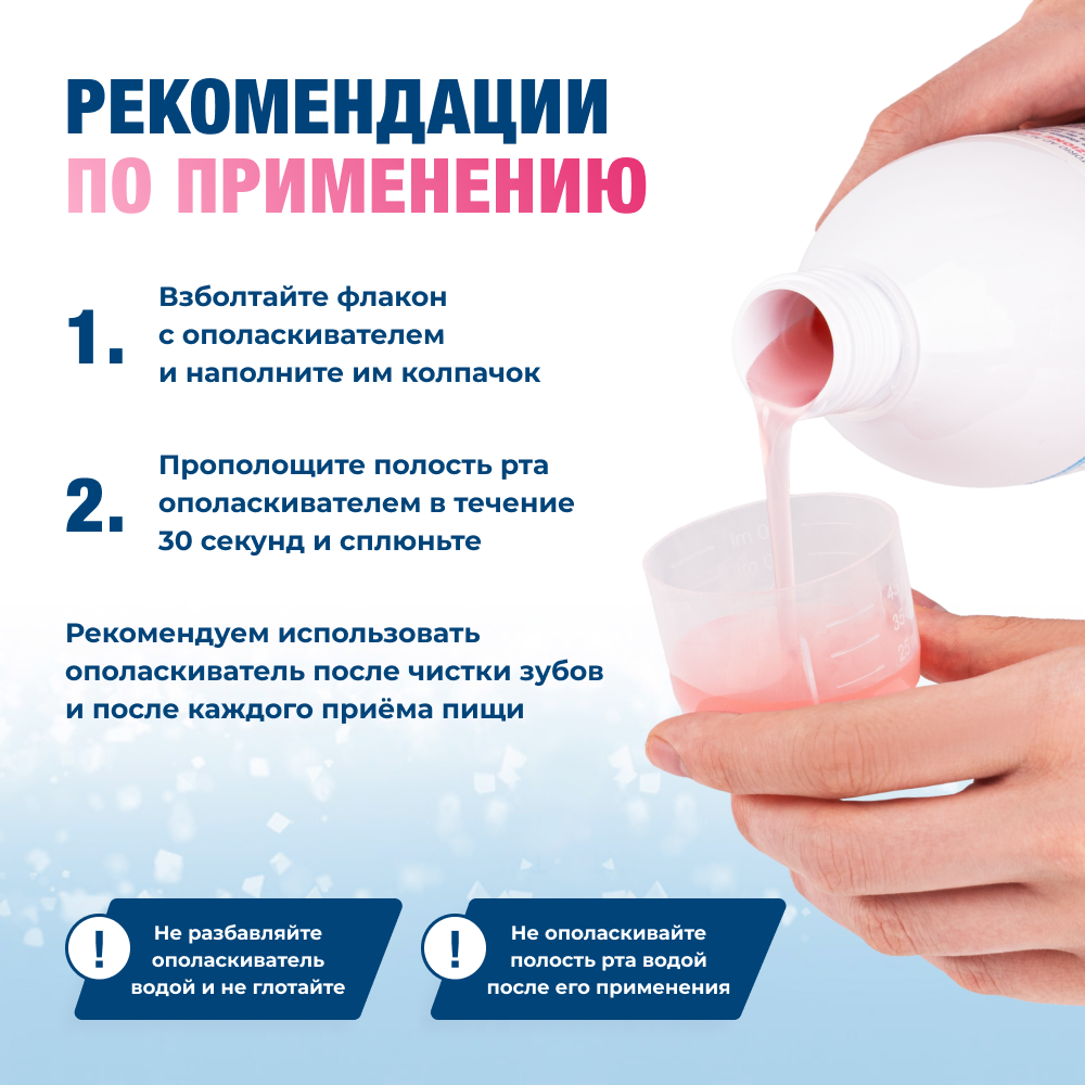 Ополаскиватель Биорепейр Уход за дёснами