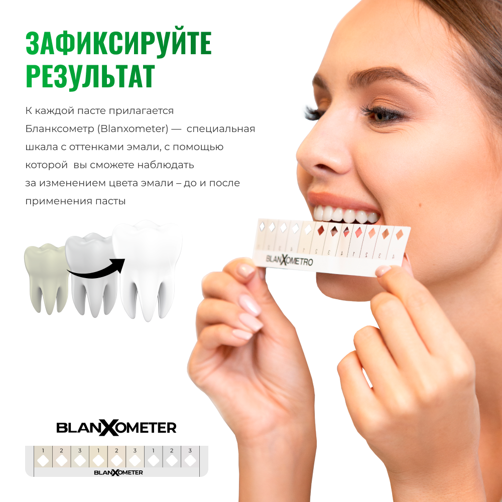 Зубная паста Бланкс Интенсивное удаление пятен