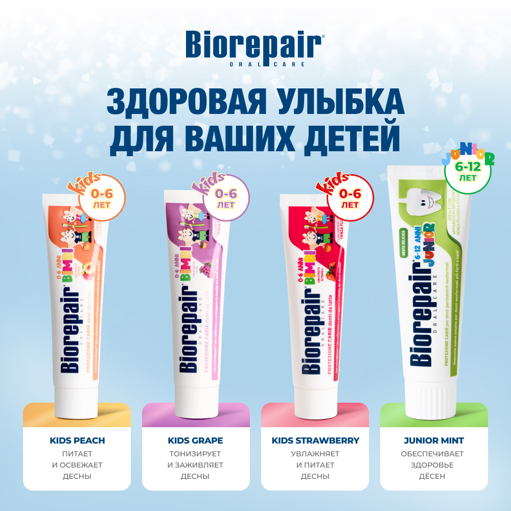 Биорепейр Джуниор для детей 6–12 лет