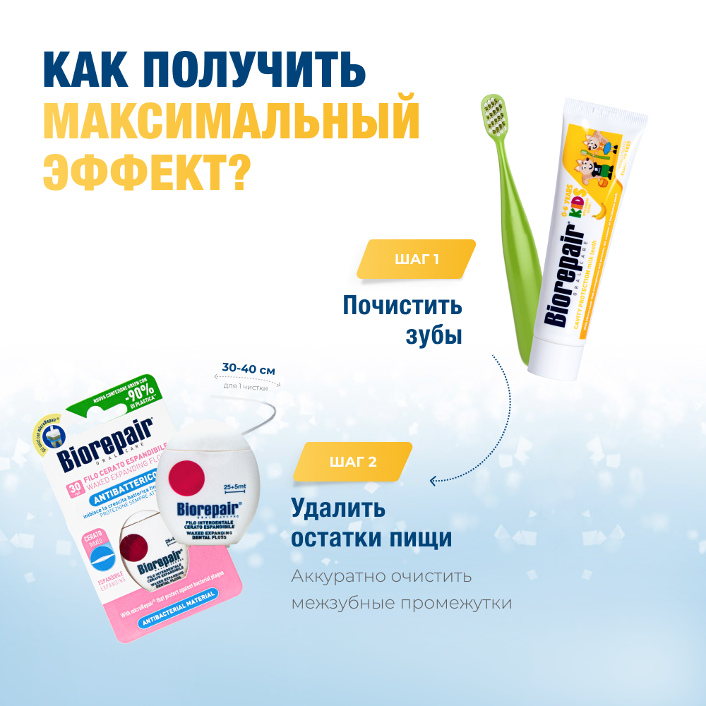 Биорепейр Кидс с экстрактом банана