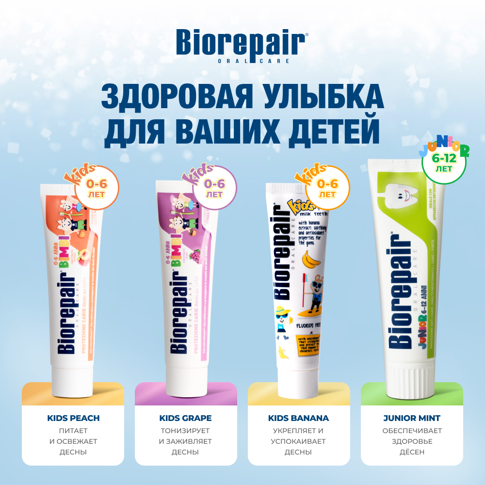 Биорепейр Кидс с экстрактом земляники