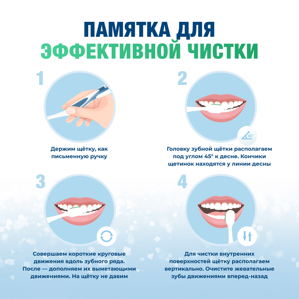 Биорепейр средней жёсткости изогнутая для комплексной защиты (голубая)