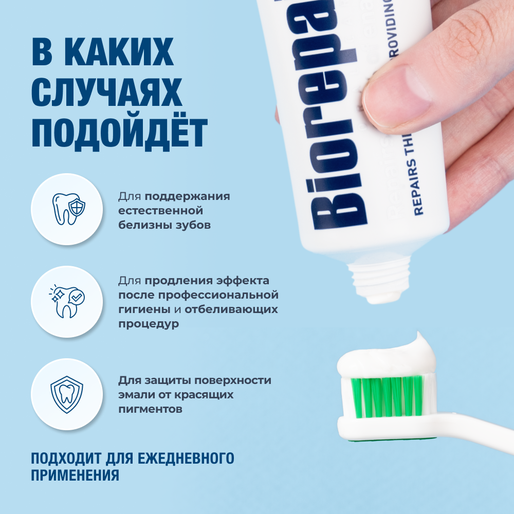Зубная паста Биорепейр Про Вайт