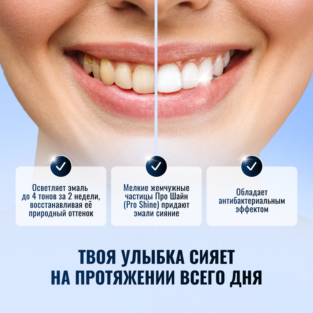 Бланкс Вайт Шок Отбеливающая с LED-активатором