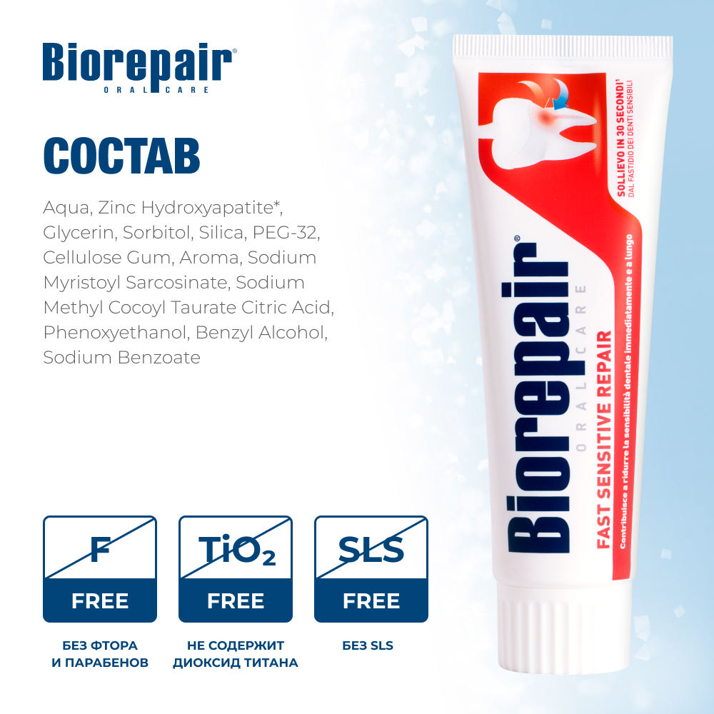 Biorepair Fast Sensitive Repair