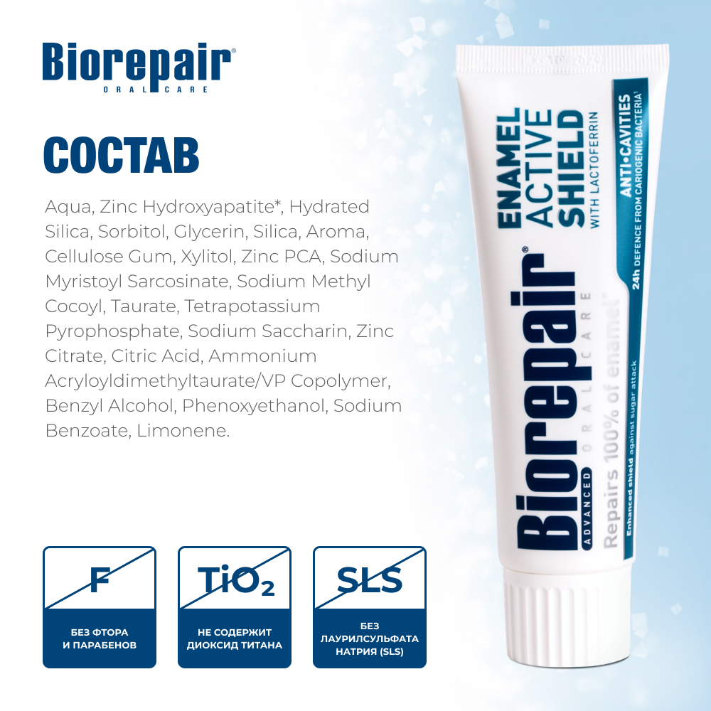 Активная защита эмали зубов 75 мл