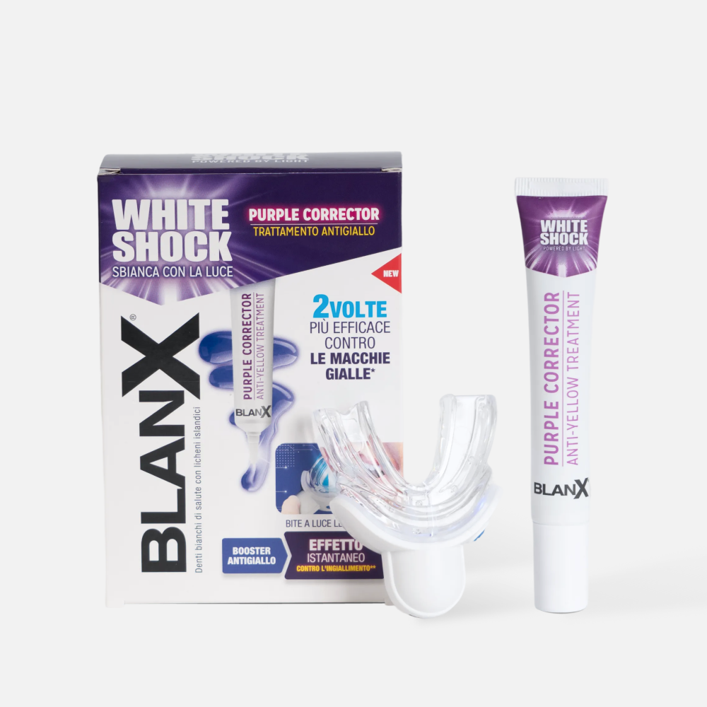 Blanx White Shock Purple Corrector+LED BITE