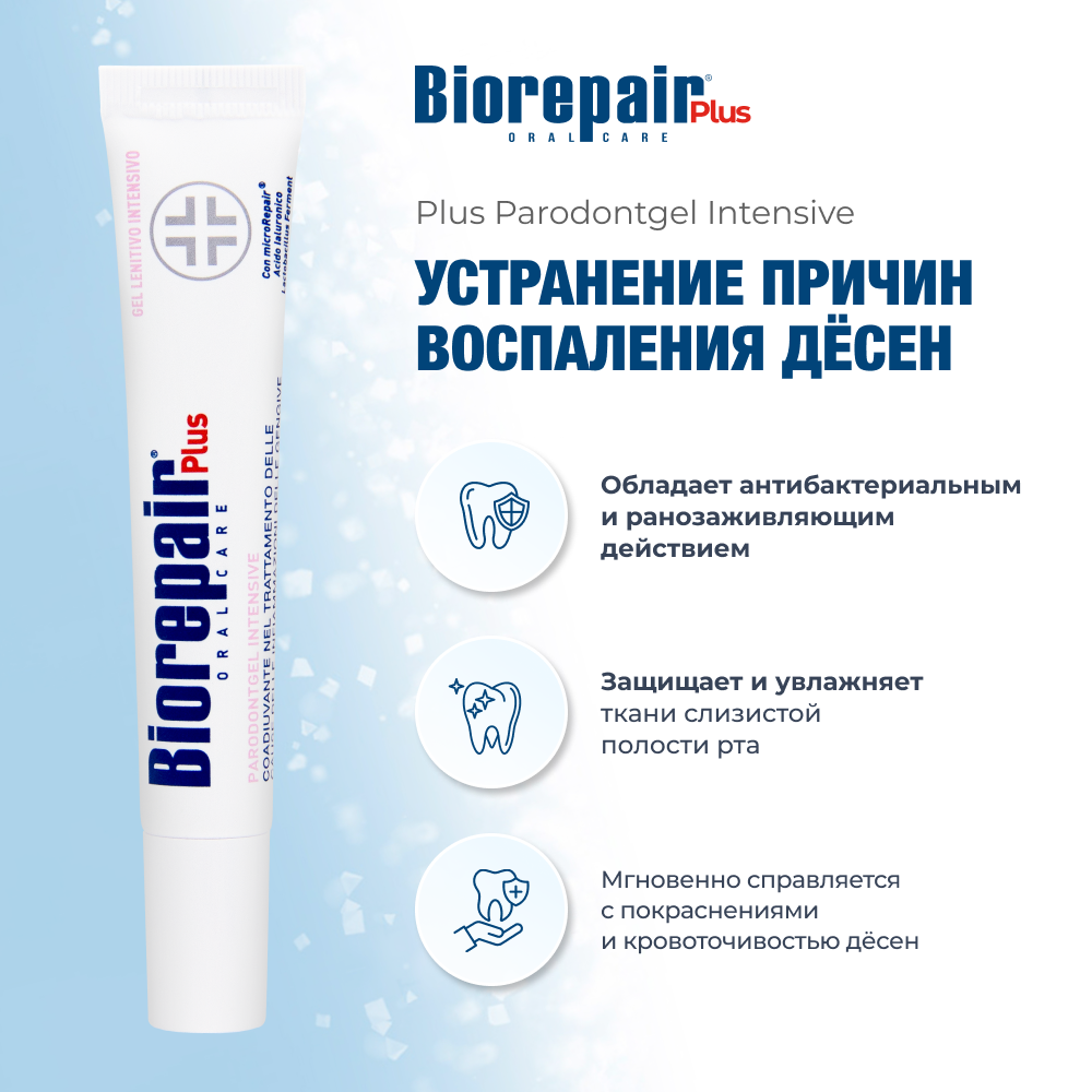 Biorepair Plus Parodontgel Intensive Soothing Gel 20 мл