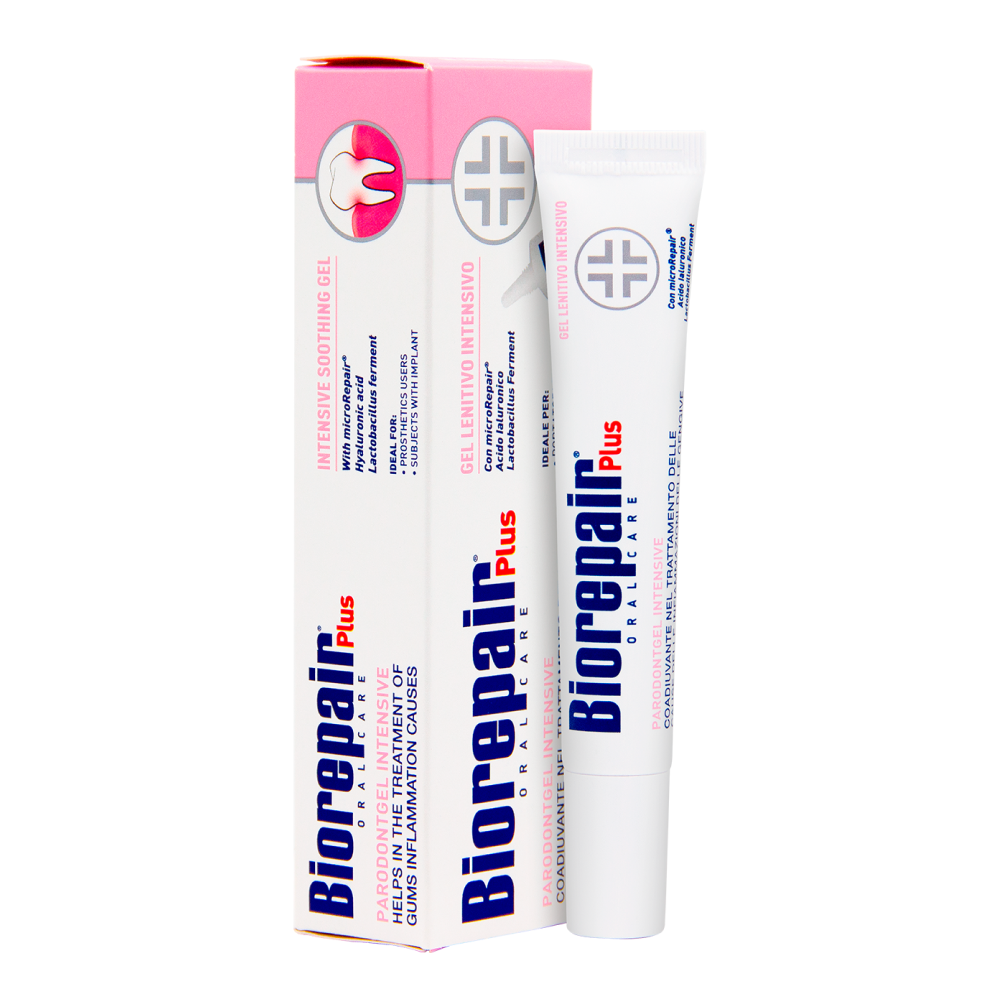 Биорепейр Плюс Пародонтгель интенсивный успокаивающий гель 20 мл